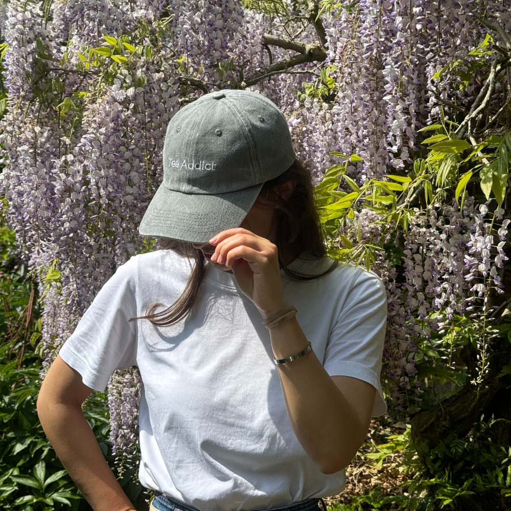 Tea Addict Vintage Cap
