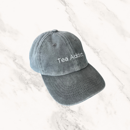 Tea Addict Vintage Cap